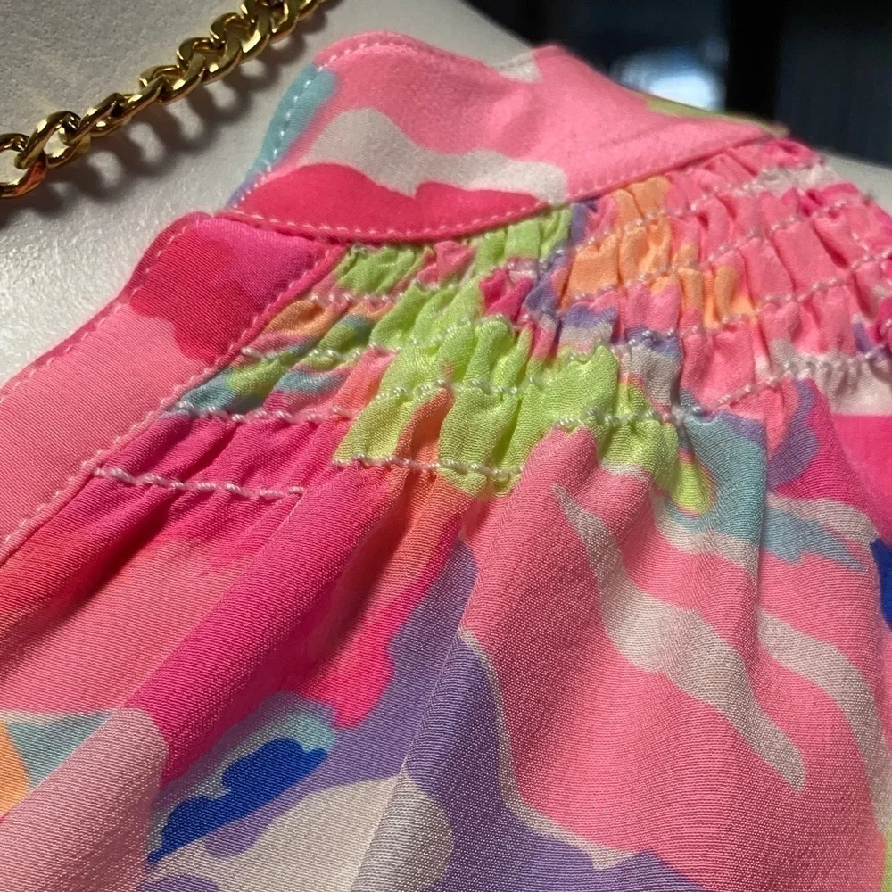 Lilly Pulitzer Bailey Top Playa Hermosa XXS - Picture 6 of 12